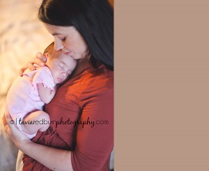 mom snuggling with newborn baby girl yukon oklahoma