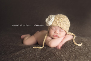 9 week old pose oklahoma city photography