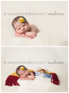 harry potter newborn picture ideas