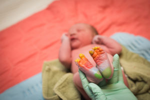 rainbow baby homebirth okc photography