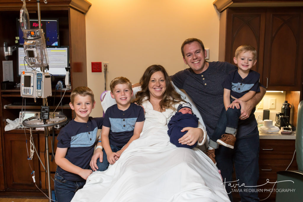 family photography in hosptial